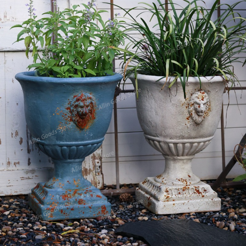Bonsai Garden Display - Vaso Decorativo a Forma di Testa