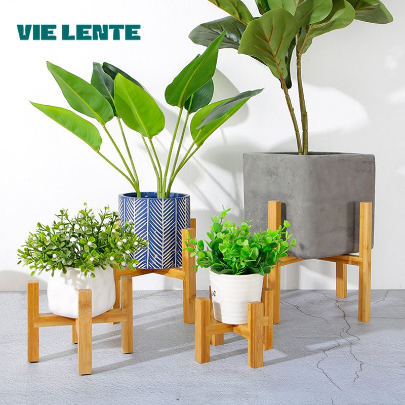 Bonsai Garden Display - Supporto per vaso da fiori per