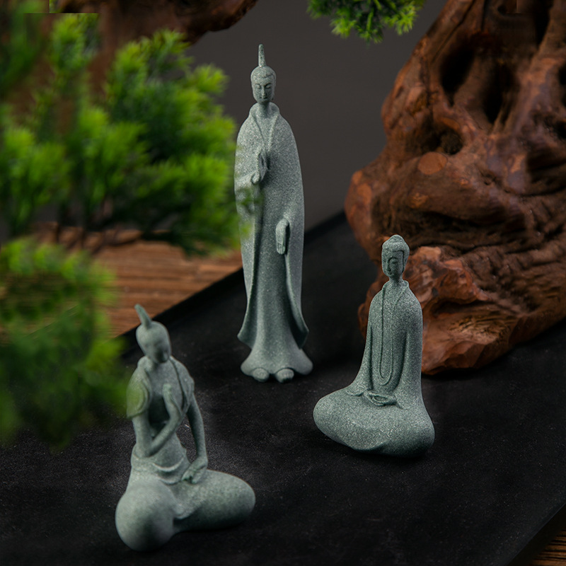 Mini figurine di monaci buddis - Bonsai Garden Zen recensione e prezzo