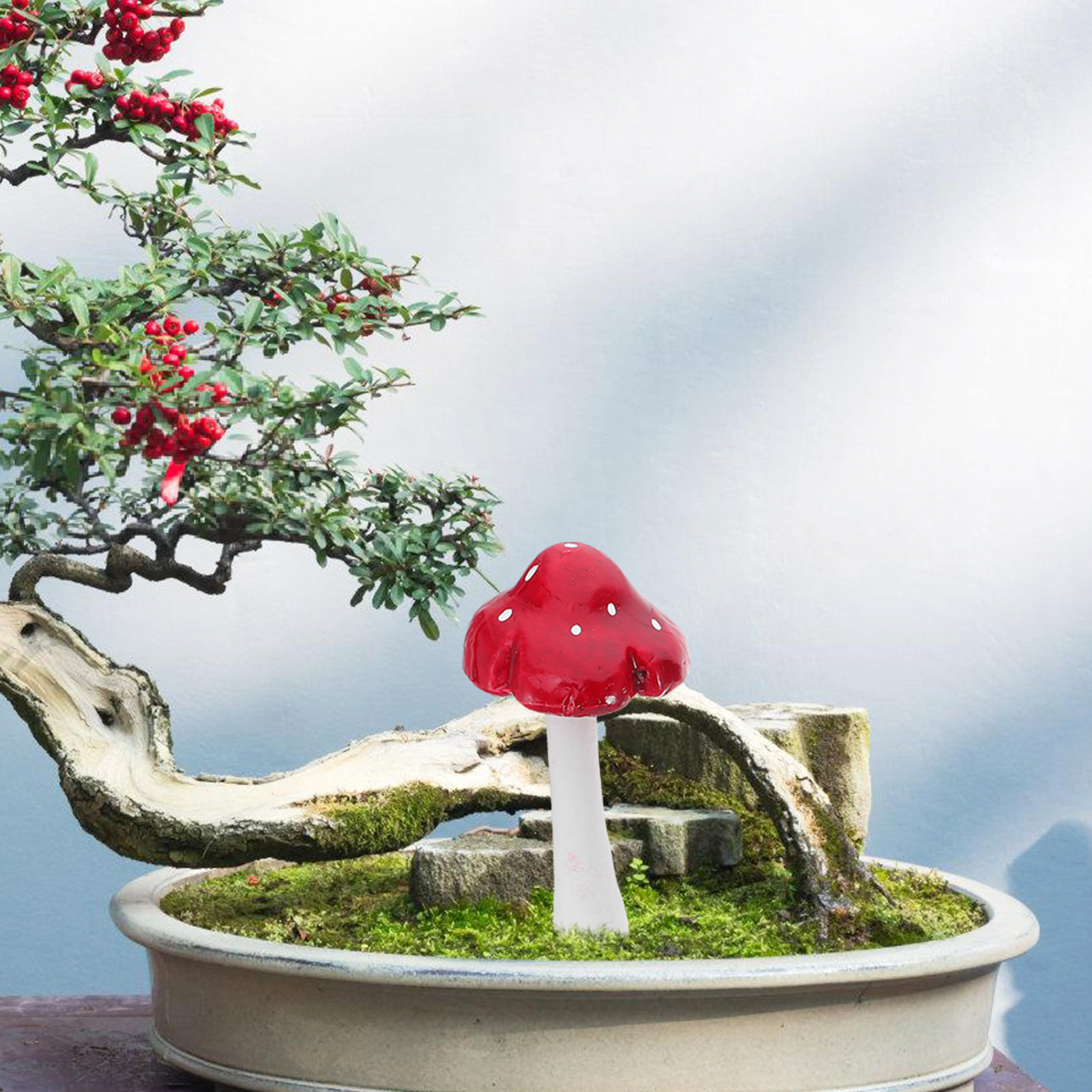 33 Pezzi di Funghi Artificiali - Bonsai Garden Display recensione e prezzo