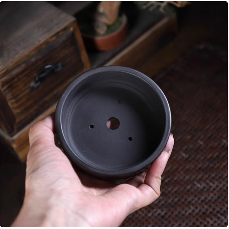 Vaso per bonsai rotondo in cer - Bonsai Garden With Sand recensione e prezzo