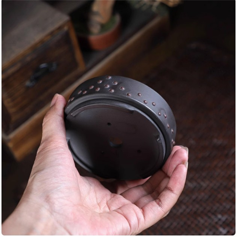 Vaso per bonsai rotondo in cer - Bonsai Garden With Sand recensione e prezzo