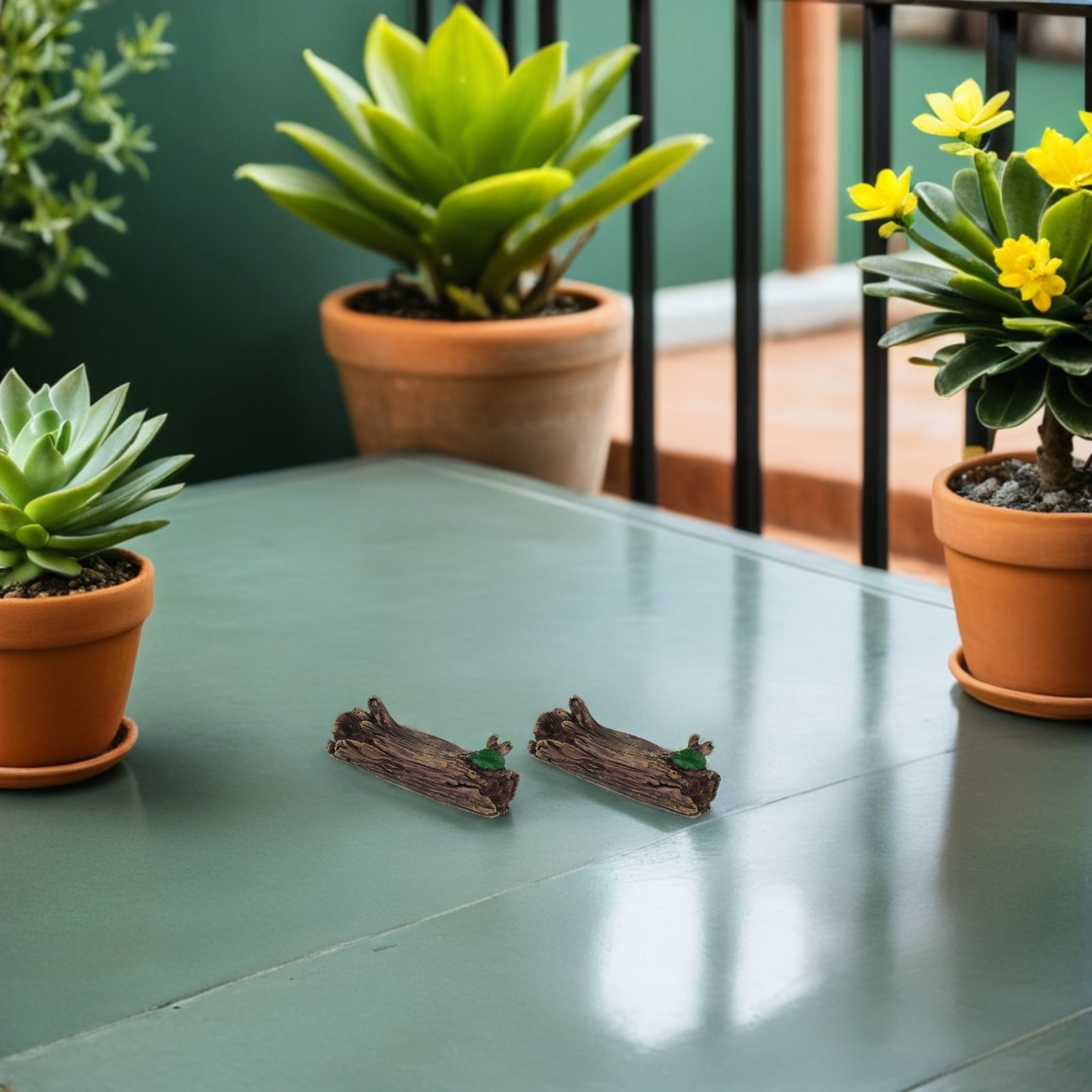 4 Pezzi di Ornamenti in Resina - Bonsai Garden With Sand recensione e prezzo