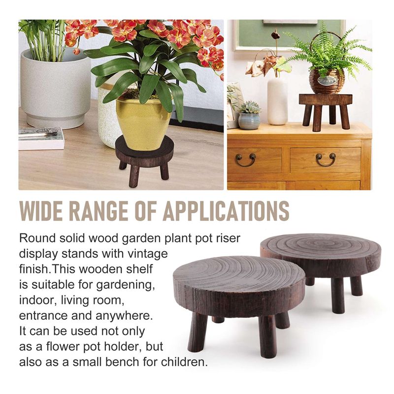 ABHU Set di 2 Mini Sgabelli in - Bonsai Garden Display recensione e prezzo