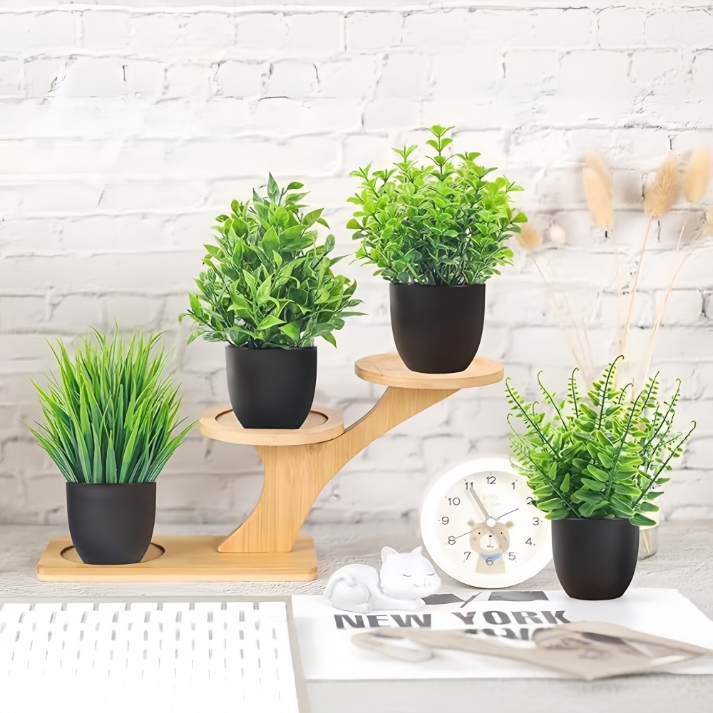 Set di 4 Mini Piante Artificia - Bonsai Garden Zen recensione e prezzo