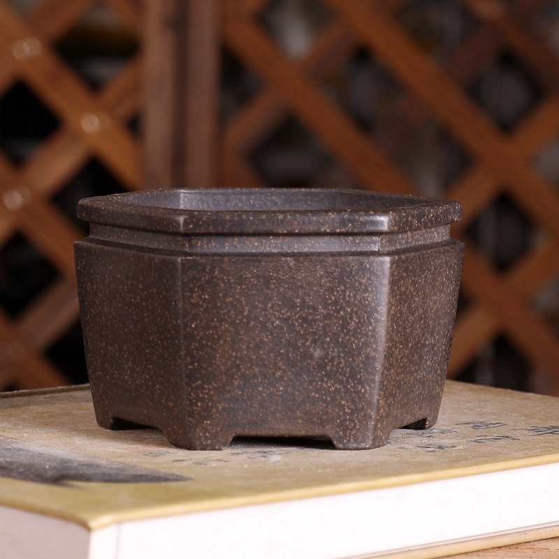 Vaso per Bonsai esagonale, sab - Bonsai Garden With Sand recensione e prezzo