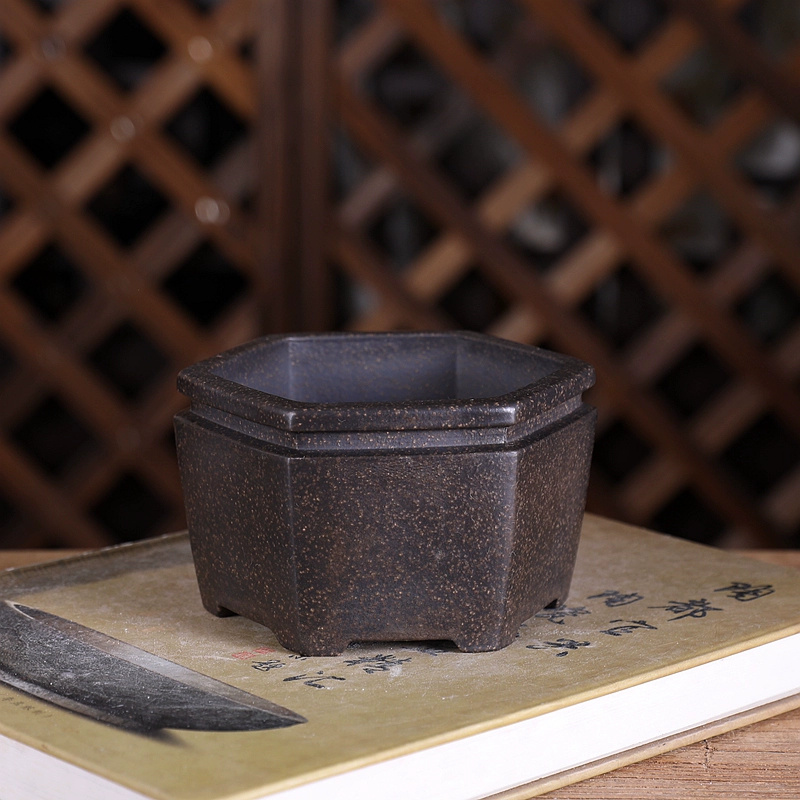 Vaso per Bonsai esagonale, sab - Bonsai Garden With Sand recensione e prezzo